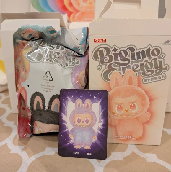 ⚡ Pop Mart THE MONSTERS Big into Energy Labubu - Luck - Picture 1 of 1
